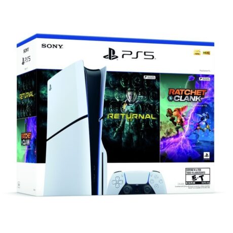 PlayStation 5 Slim con ranura de disco + Returnal + Ratchet & Clank